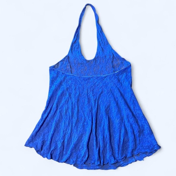 Fairy Blue Lace Halter Dress! - Picture 4 of 4